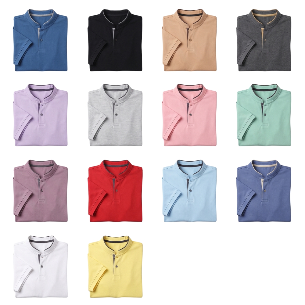 CHINESE COLLAR - MARS MATTY - KARDHAR Custom Apparel