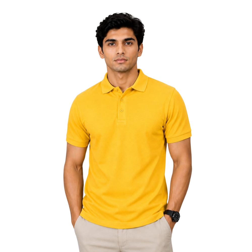 Polo T Shirt - RICH COTTON 48% Cotton 52% Polyster - MT - KARDHAR Custom Apparel View 3