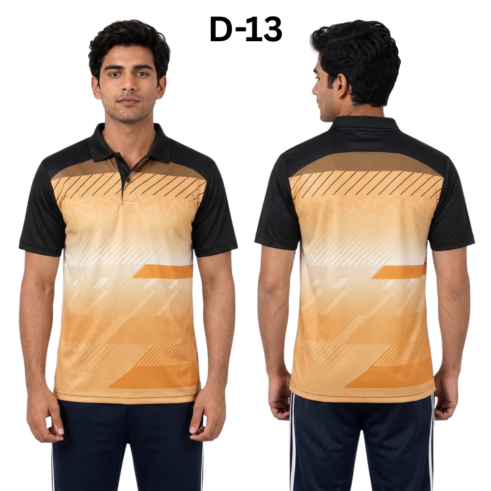 SPORT T SHIRT - DOT NET FABRIC - HALF SLEEVE - KARDHAR Custom Apparel View 14
