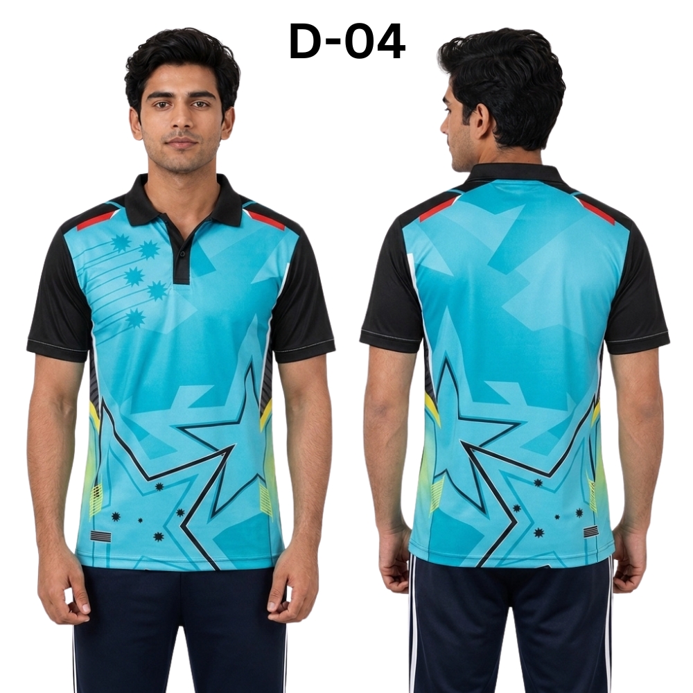 SPORT T SHIRT - DOT NET FABRIC - HALF SLEEVE - KARDHAR Custom Apparel View 5