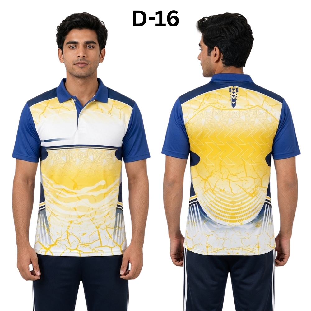 SPORT T SHIRT - DOT NET FABRIC - HALF SLEEVE - KARDHAR Custom Apparel View 17