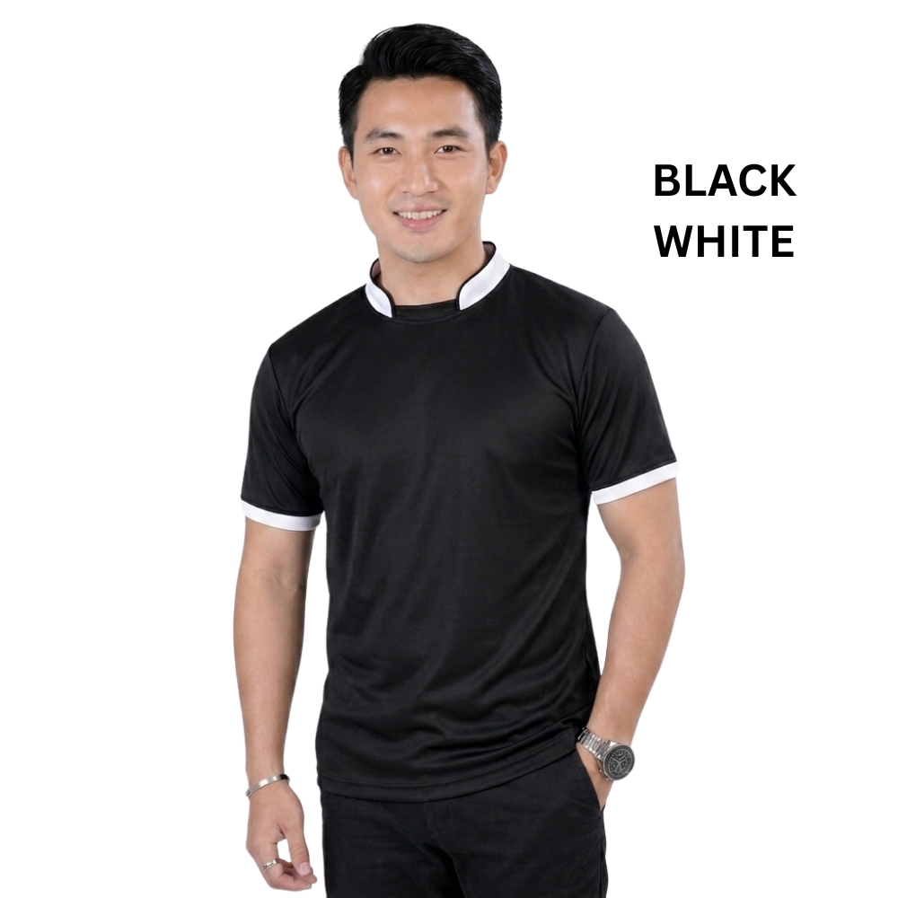 SPORT'S CHINESE COLLAR - DOT NET FABRIC - KARDHAR Custom Apparel View 14