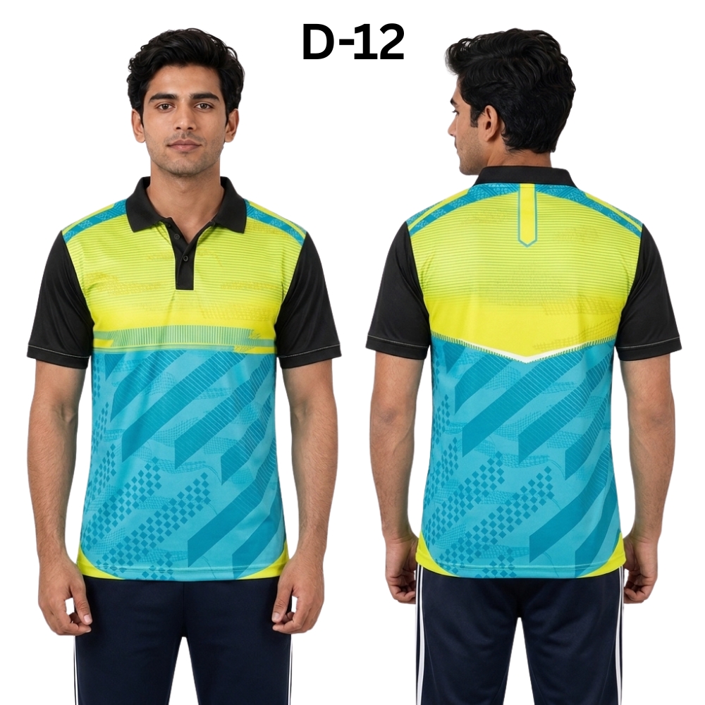 SPORT T SHIRT - DOT NET FABRIC - HALF SLEEVE - KARDHAR Custom Apparel View 13