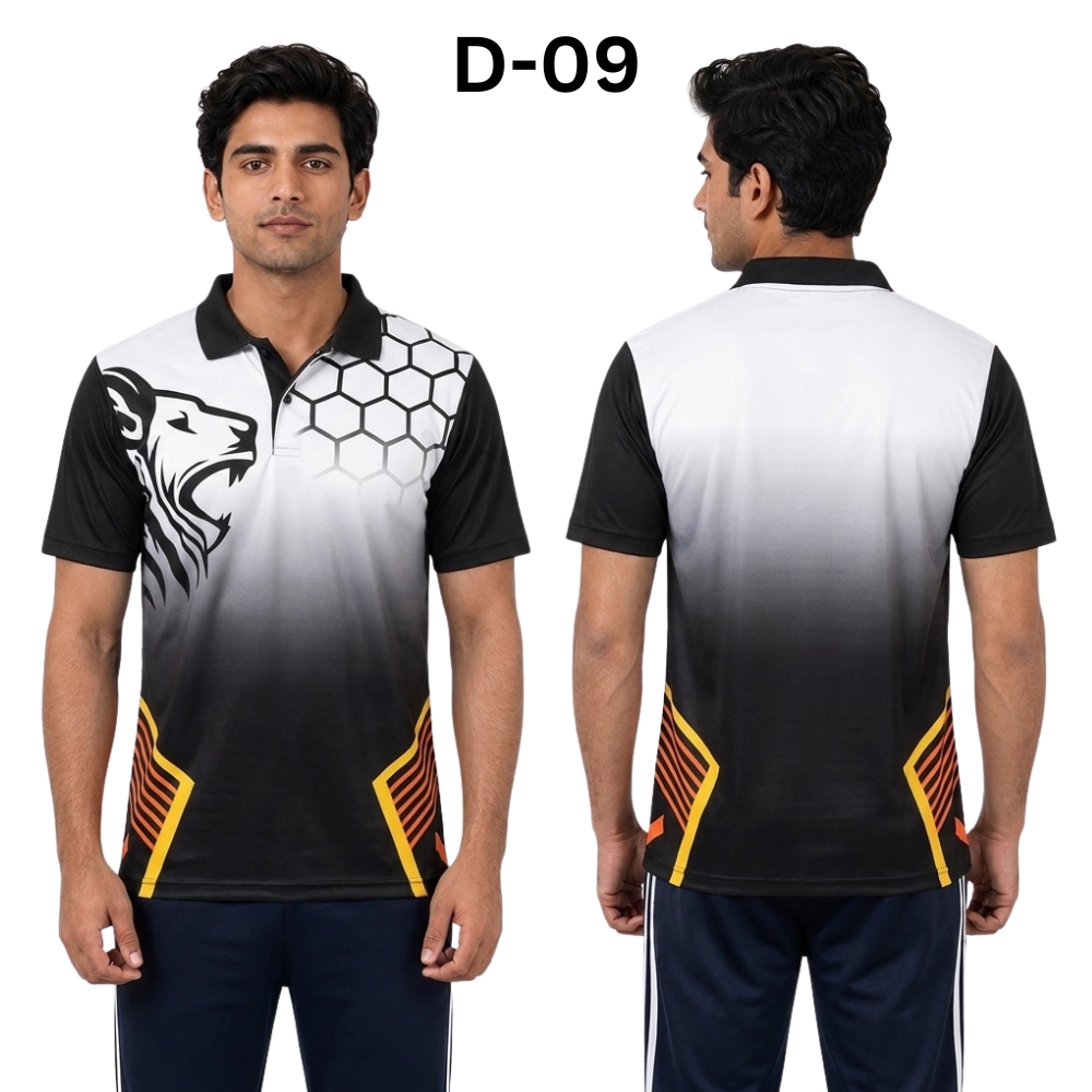 SPORT T SHIRT - DOT NET FABRIC - HALF SLEEVE - KARDHAR Custom Apparel View 10