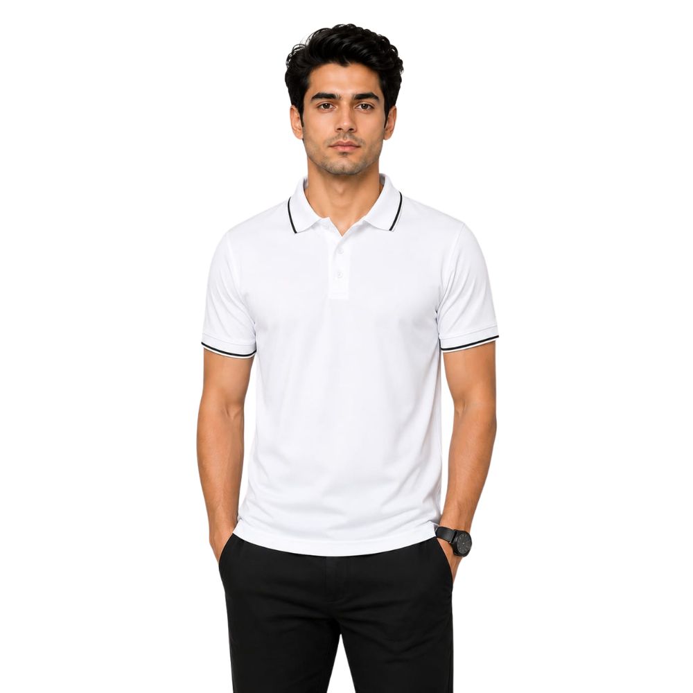 Polo T Shirt- 100% Polyster (Dry Fit)-KC - KARDHAR Custom Apparel View 7