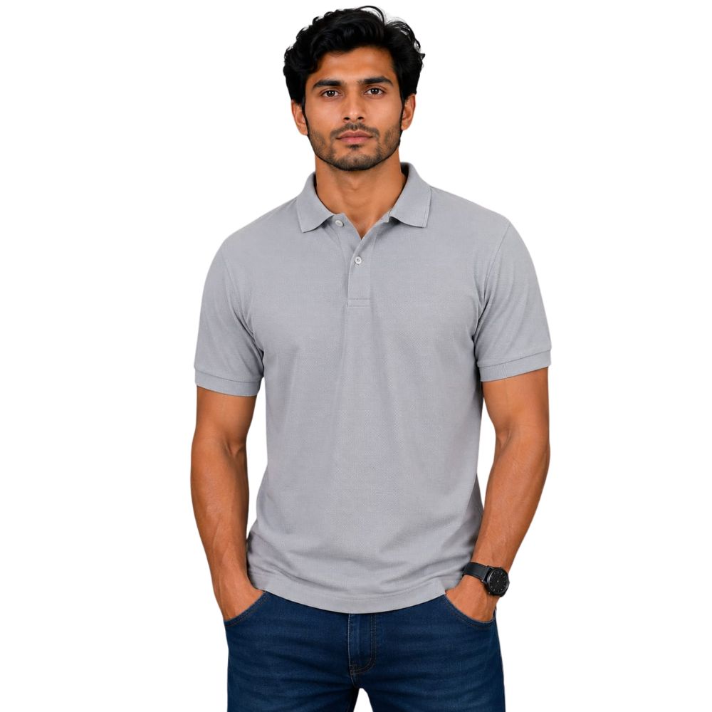 Polo T Shirt- 100% Premium Polyster - RS - KARDHAR Custom Apparel View 2