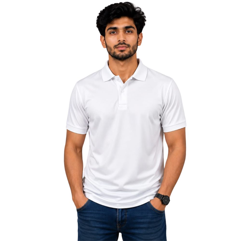 Polo T Shirt- 100% Premium Polyster - RS - KARDHAR Custom Apparel View 8