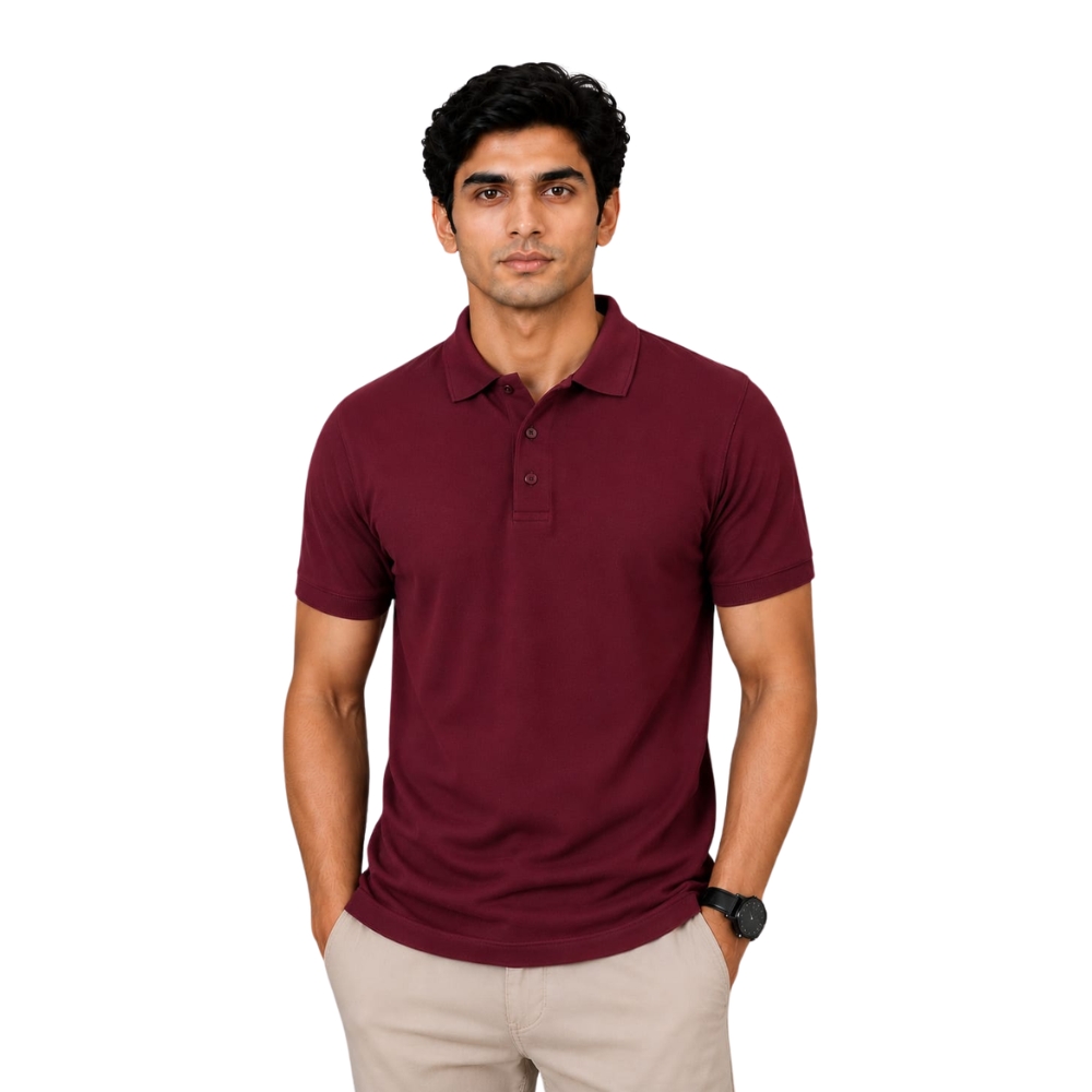 Polo T Shirt - RICH COTTON 48% Cotton 52% Polyster - MT - KARDHAR Custom Apparel View 2