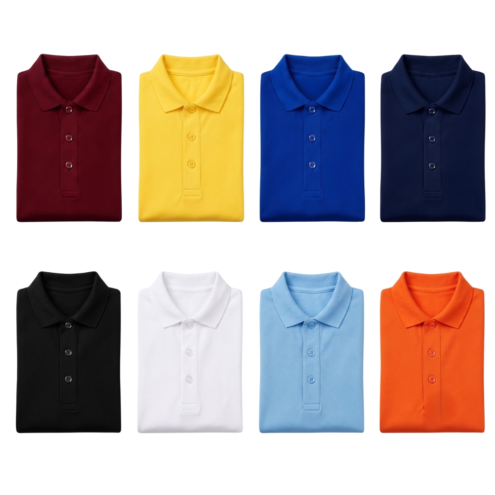 Polo T Shirt - RICH COTTON 48% Cotton 52% Polyster - MT - KARDHAR Custom Apparel