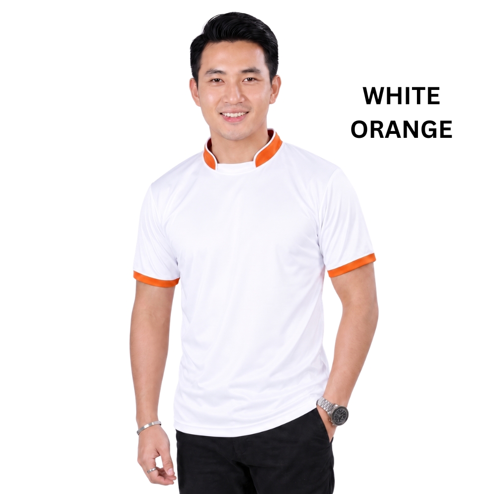SPORT'S CHINESE COLLAR - DOT NET FABRIC - KARDHAR Custom Apparel View 2