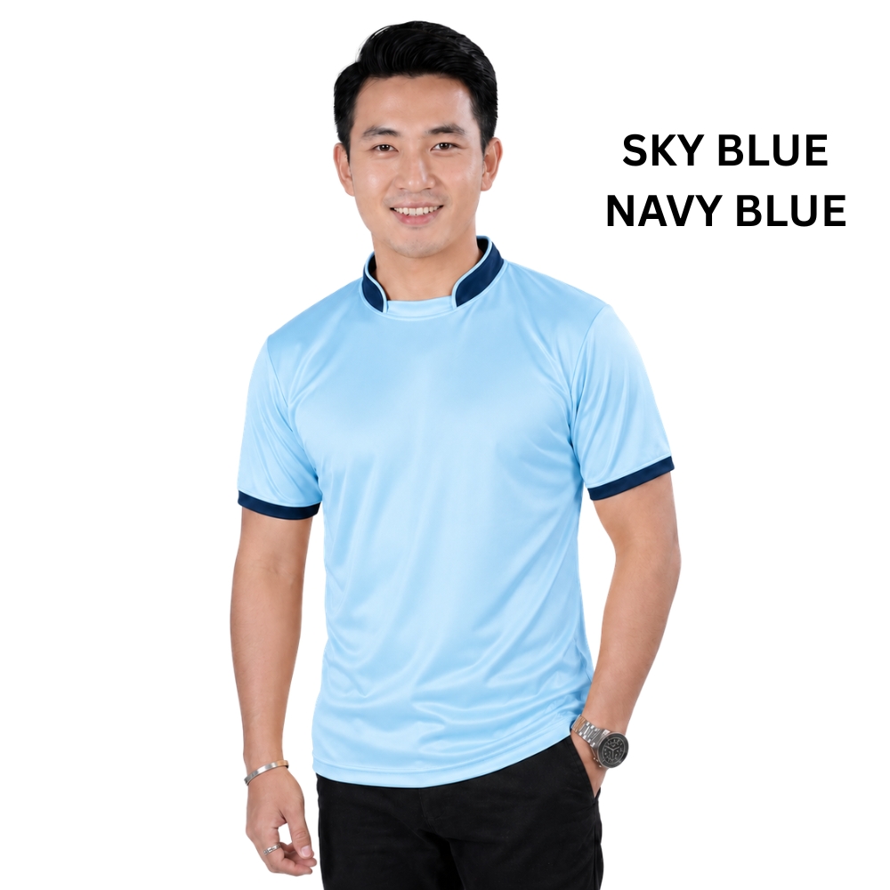 SPORT'S CHINESE COLLAR - DOT NET FABRIC - KARDHAR Custom Apparel View 13
