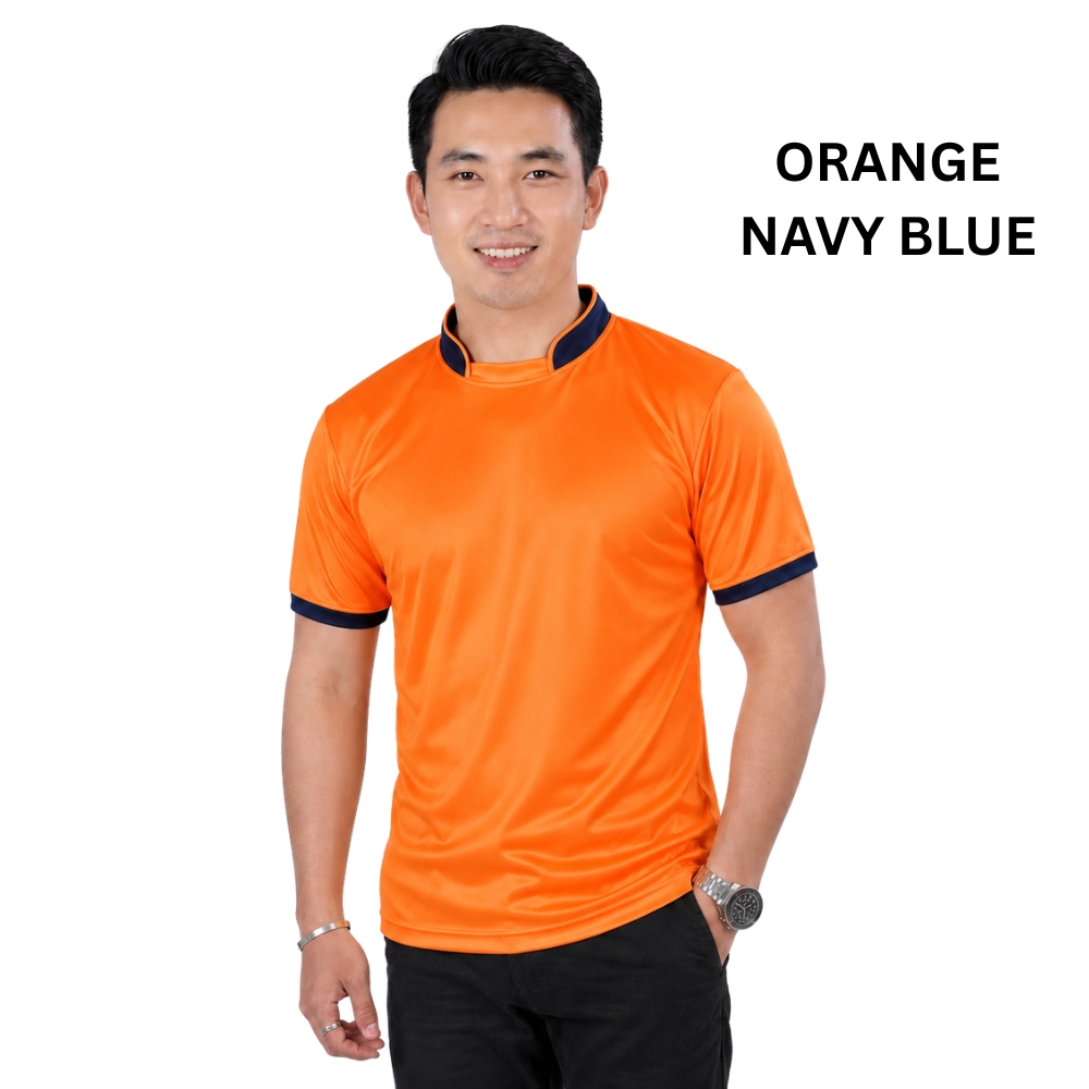 SPORT'S CHINESE COLLAR - DOT NET FABRIC - KARDHAR Custom Apparel View 10