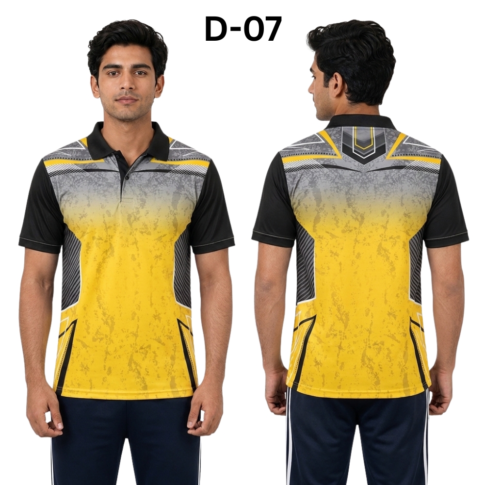 SPORT T SHIRT - DOT NET FABRIC - HALF SLEEVE - KARDHAR Custom Apparel View 8