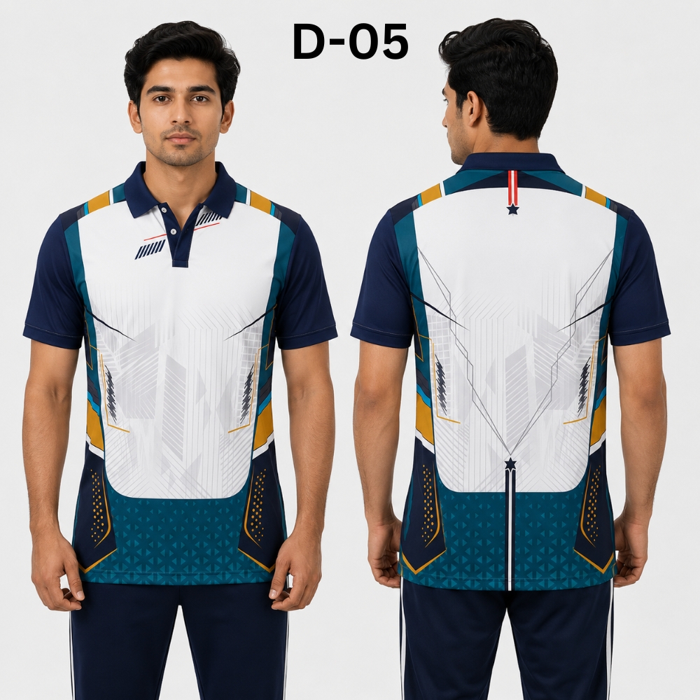 SPORT T SHIRT - DOT NET FABRIC - HALF SLEEVE - KARDHAR Custom Apparel View 6