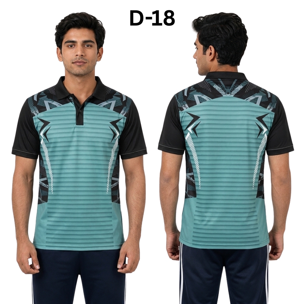 SPORT T SHIRT - DOT NET FABRIC - HALF SLEEVE - KARDHAR Custom Apparel View 19