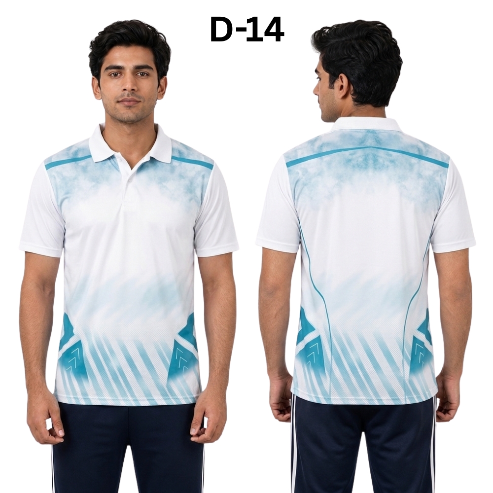 SPORT T SHIRT - DOT NET FABRIC - HALF SLEEVE - KARDHAR Custom Apparel View 15