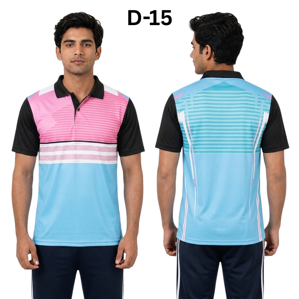 SPORT T SHIRT - DOT NET FABRIC - HALF SLEEVE - KARDHAR Custom Apparel View 16