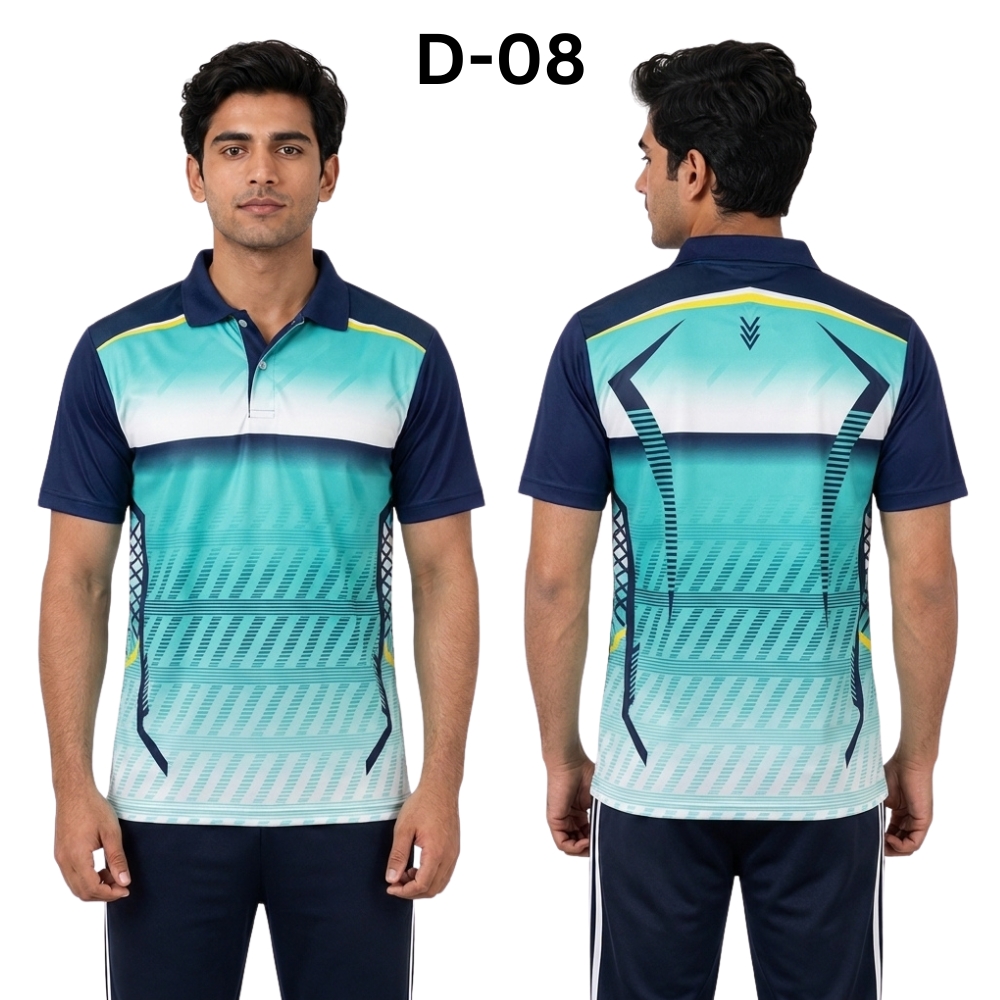 SPORT T SHIRT - DOT NET FABRIC - HALF SLEEVE - KARDHAR Custom Apparel View 9